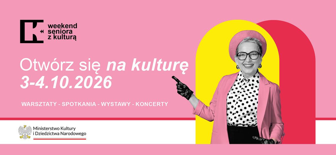 Weekend Seniora z Kulturą. Podlaskie instytucje zapraszają na wyjątkowe wydarzenia Weekend Seniora z Kulturą. Podlaskie instytucje zapraszają na wyjątkowe wydarzenia