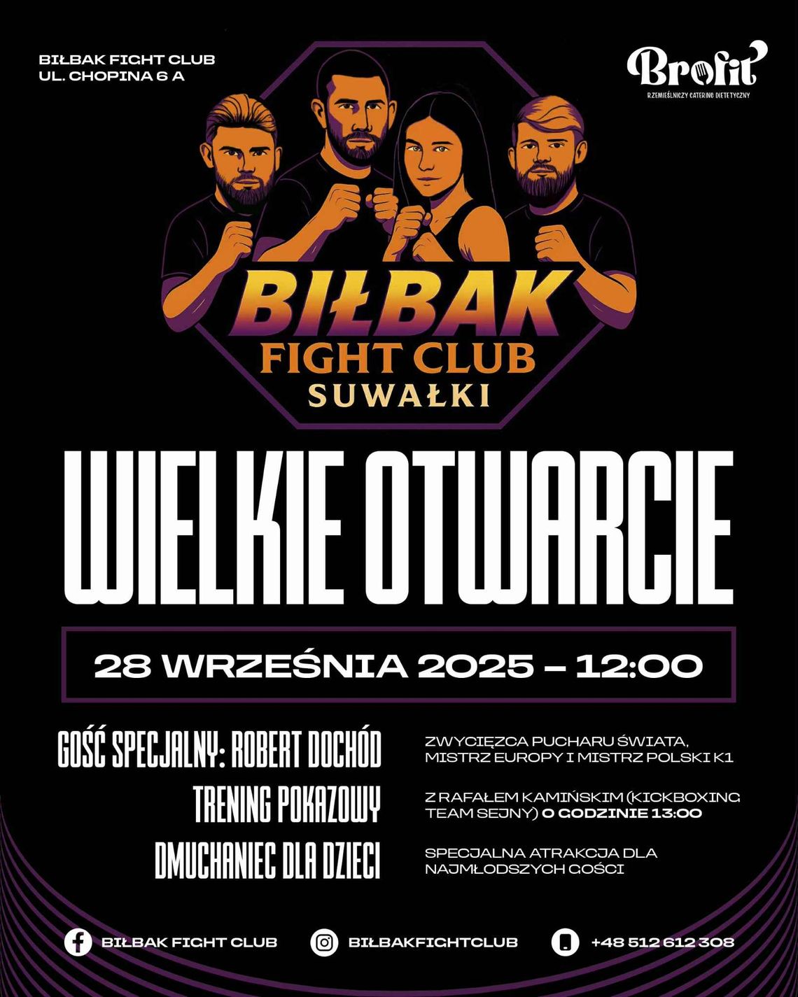 🔥 Wielkie otwarcie Biłbak Fight Club Suwałki! 🔥