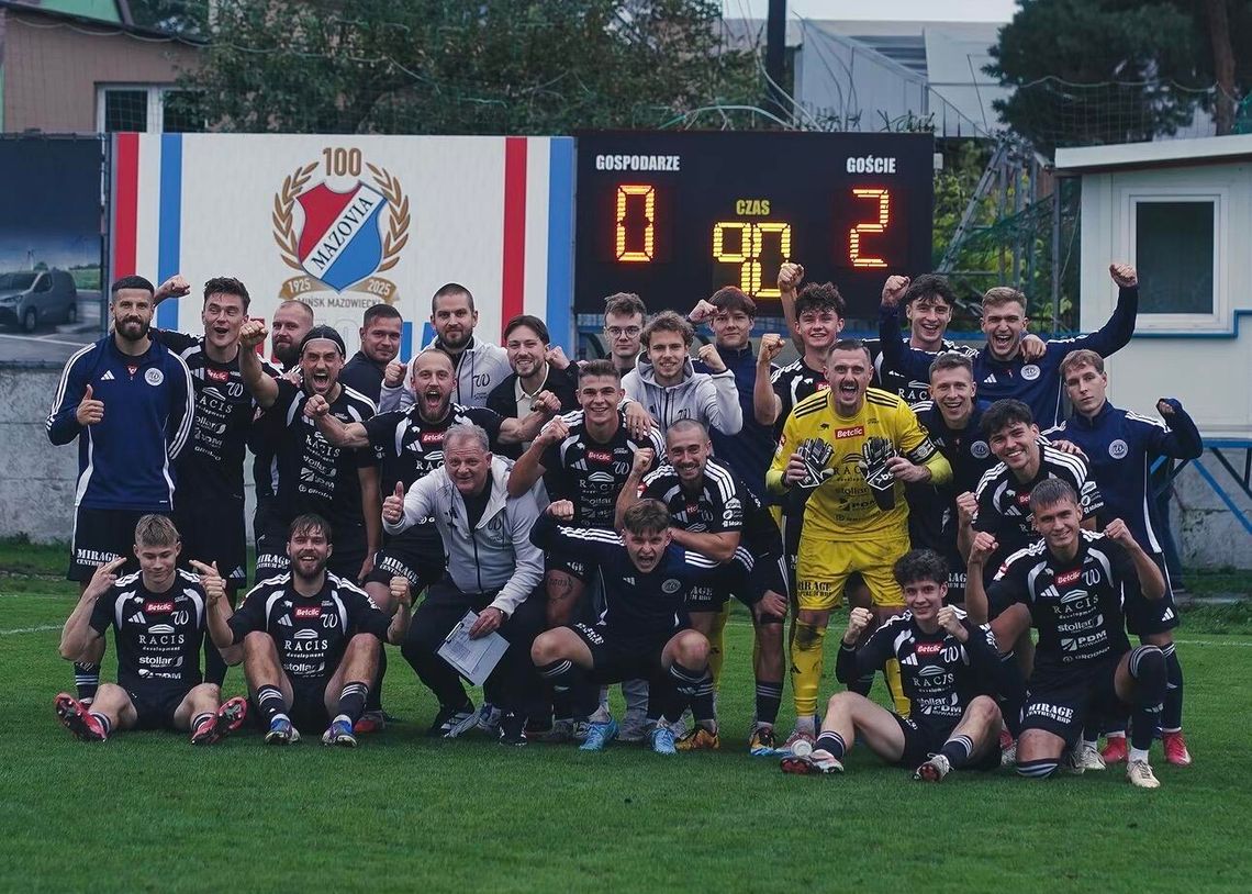 Wigry Suwałki pokonały Mazovię 2:0. Ważne zwycięstwo na wyjeździe Wigry Suwałki pokonały Mazovię 2:0. Ważne zwycięstwo na wyjeździe