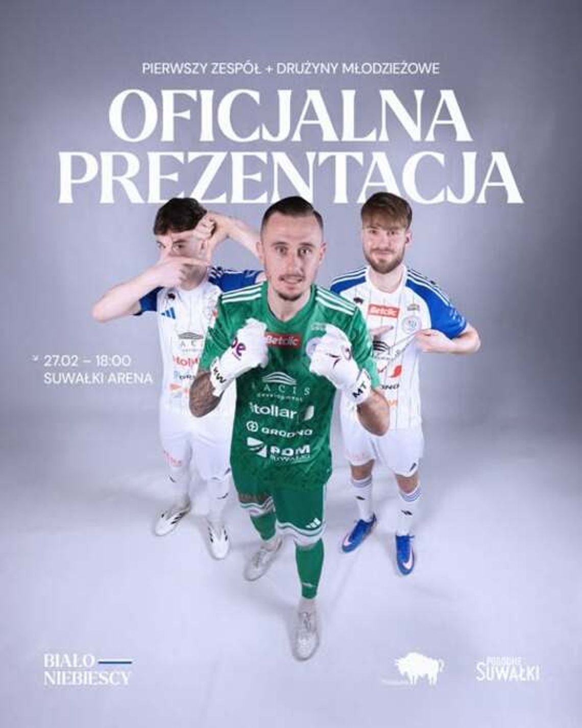 Wigry Suwałki zaprezentują drużynę na wiosnę. Wydarzenie w Suwałki Arena będzie też pomocą dla młodego piłkarza 💙⚽ Wigry Suwałki zaprezentują drużynę na wiosnę. Wydarzenie w Suwałki Arena będzie też pomocą dla młodego piłkarza 💙⚽