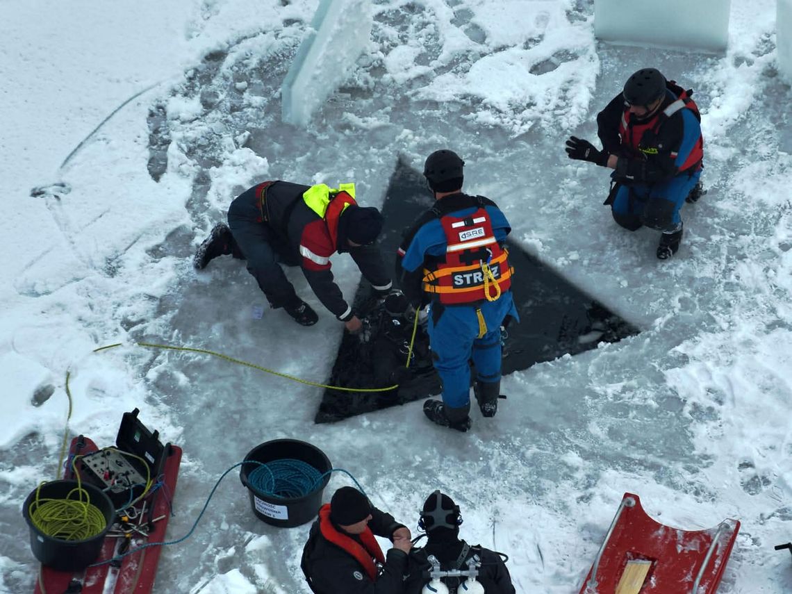 „WINTERFELL 2026” – specjalistyczne ćwiczenia ratownictwa wodnego na jeziorze Wigry „WINTERFELL 2026” – specjalistyczne ćwiczenia ratownictwa wodnego na jeziorze Wigry