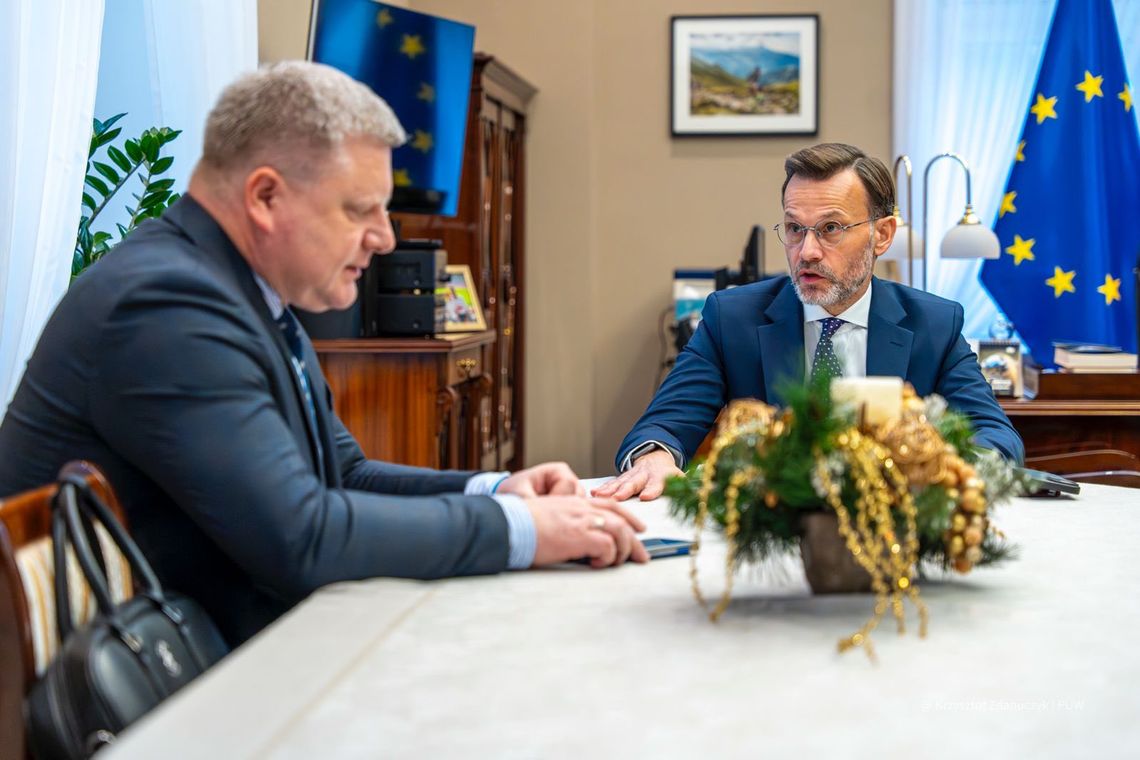 🏛️ Wizyta wójta gminy Szypliszki u wojewody. Rozmowy o bezpieczeństwie, OSP i nowym żłobku