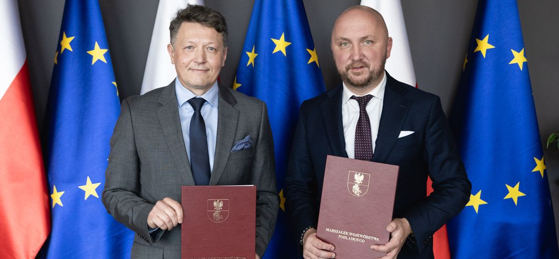 Województwo Podlaskie i Uniwersytet w Białymstoku zacieśniają współpracę. Podpisano porozumienie Województwo Podlaskie i Uniwersytet w Białymstoku zacieśniają współpracę. Podpisano porozumienie