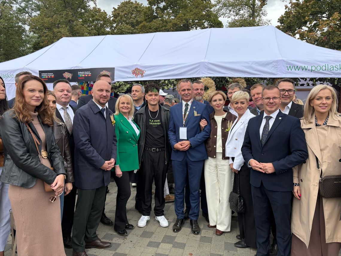 🇵🇱 Województwo Podlaskie mocno obecne na Dożynkach Polskich w Spale 2025!
