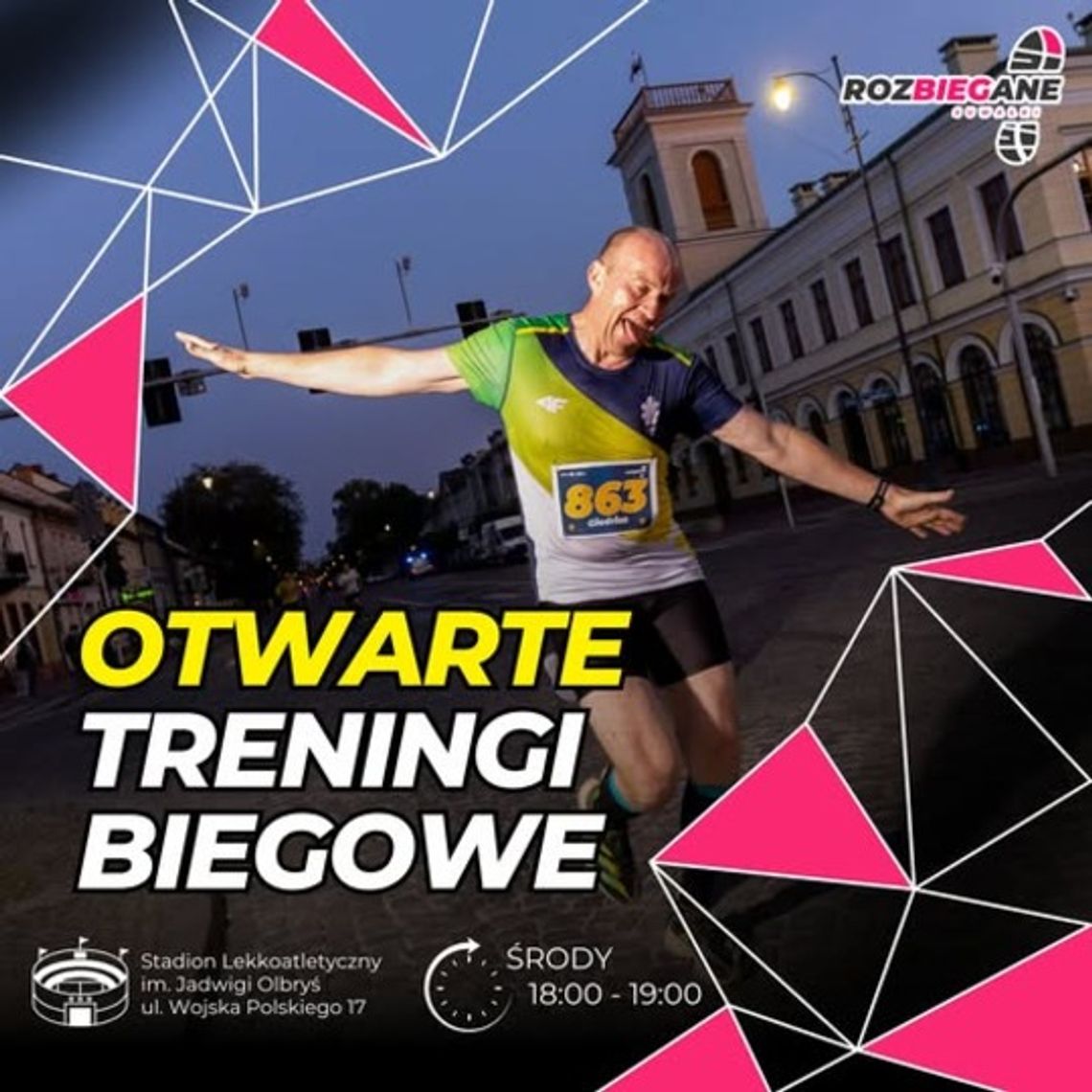 🏃‍♂️ Wracamy do gry! Otwarty Trening Biegowy już dziś o 18:00 na stadionie