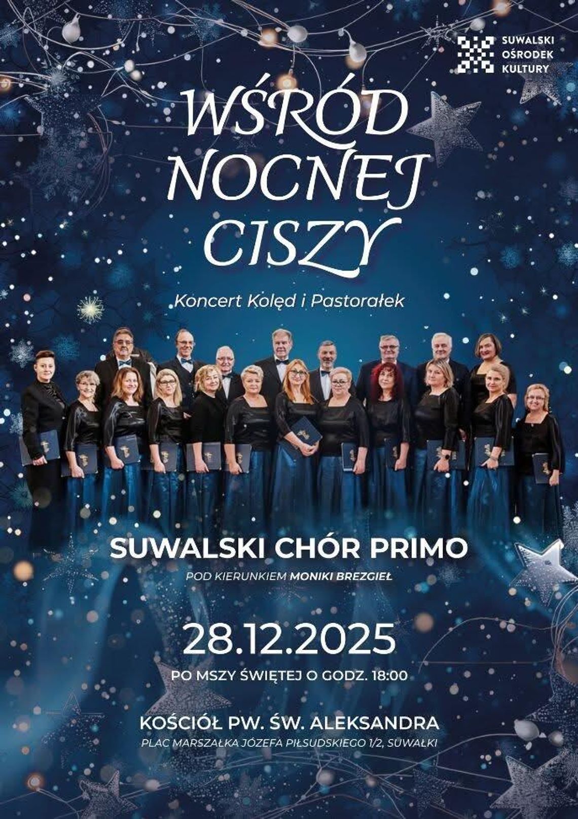 „Wśród nocnej ciszy” – wyjątkowy koncert kolęd i pastorałek w Suwałkach