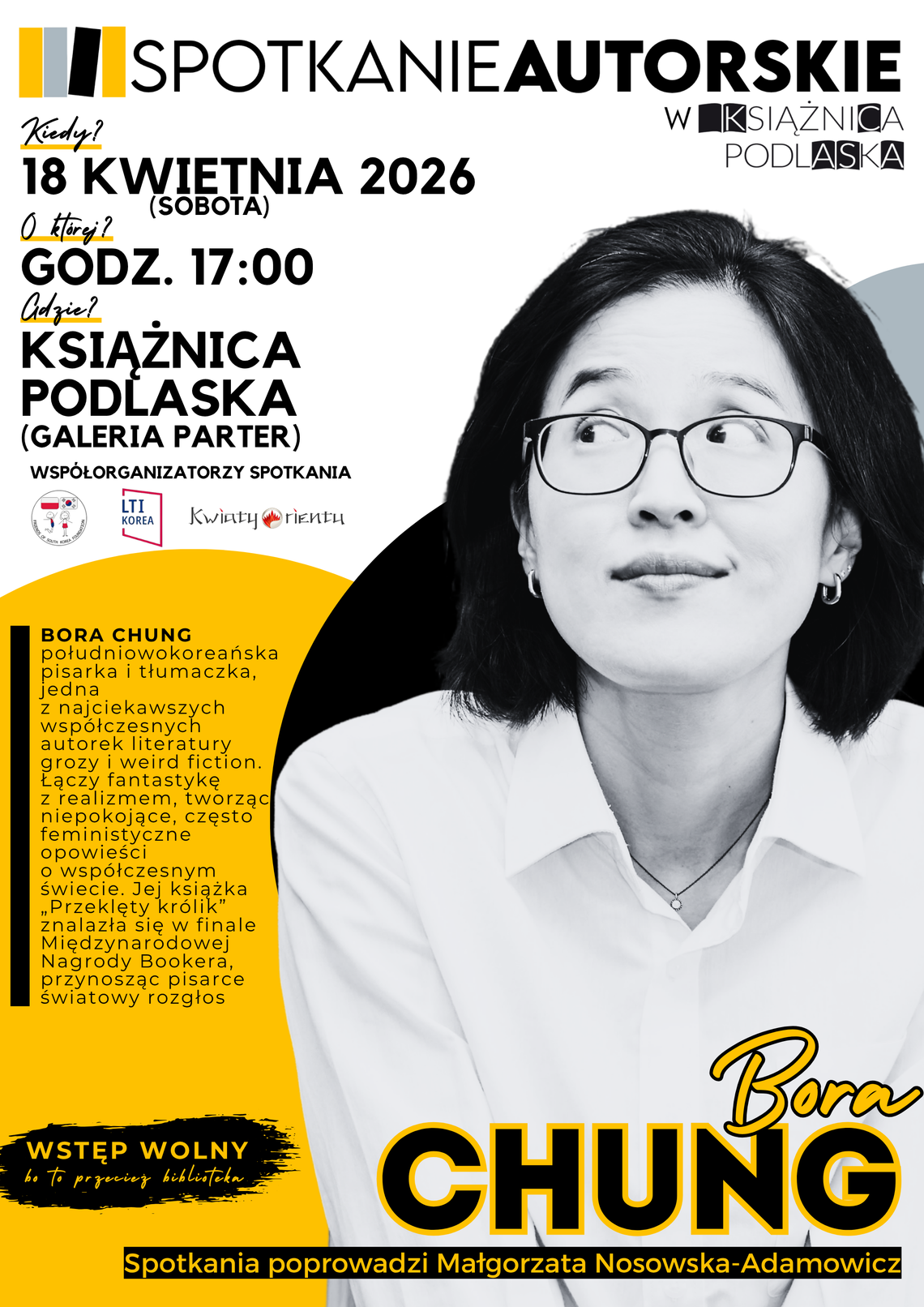 Wyjątkowe spotkanie z Borą Chung w Białymstoku