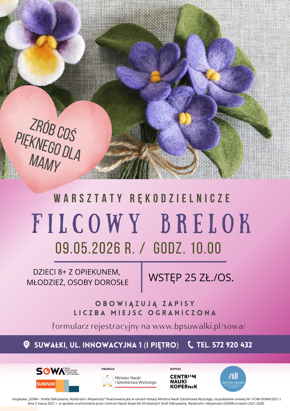 Wyjątkowy prezent na Dzień Matki? Postaw na rękodzieło