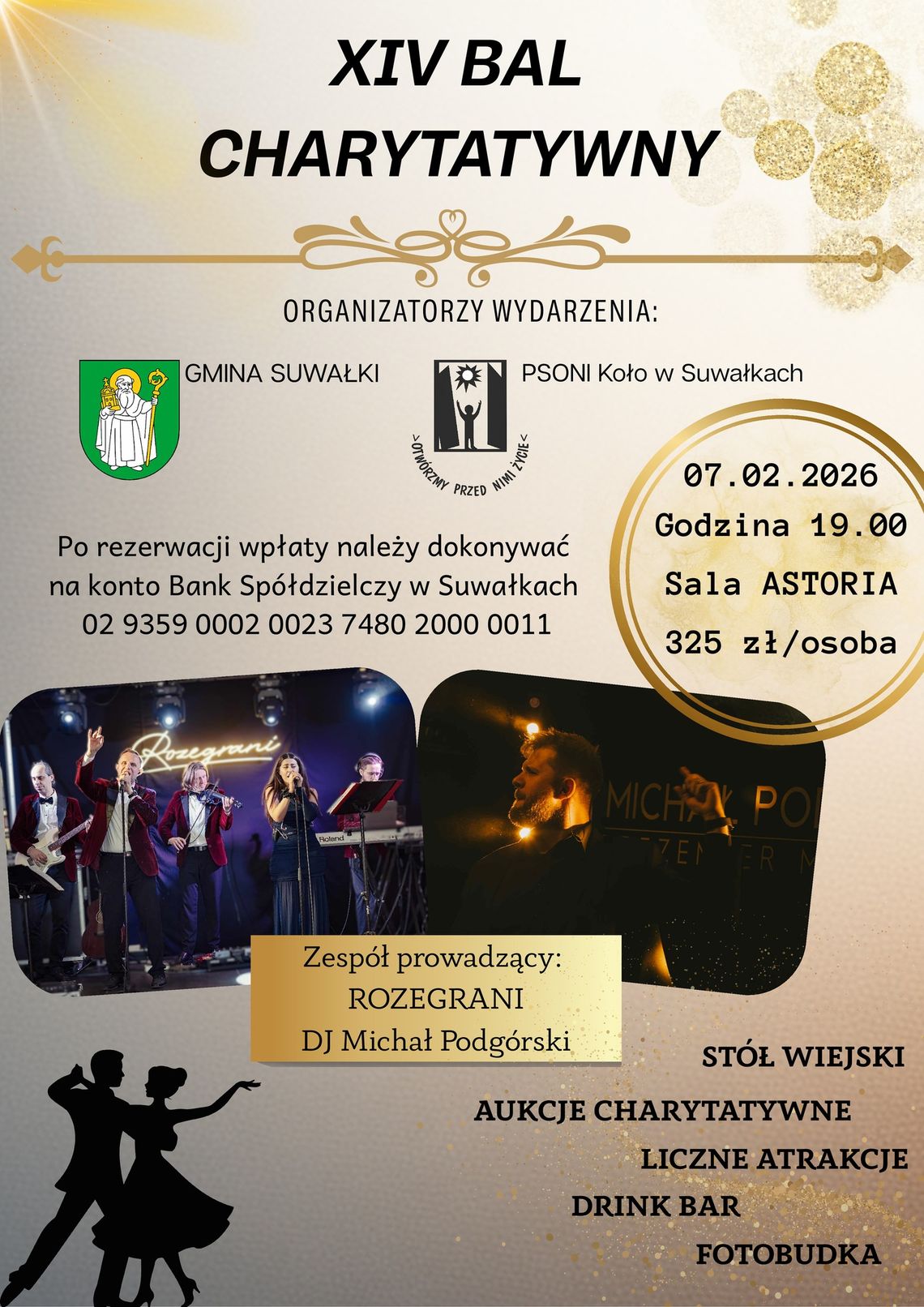 XIV Bal Charytatywny PSONI – wspólnie dla ośrodka całodobowego wsparcia