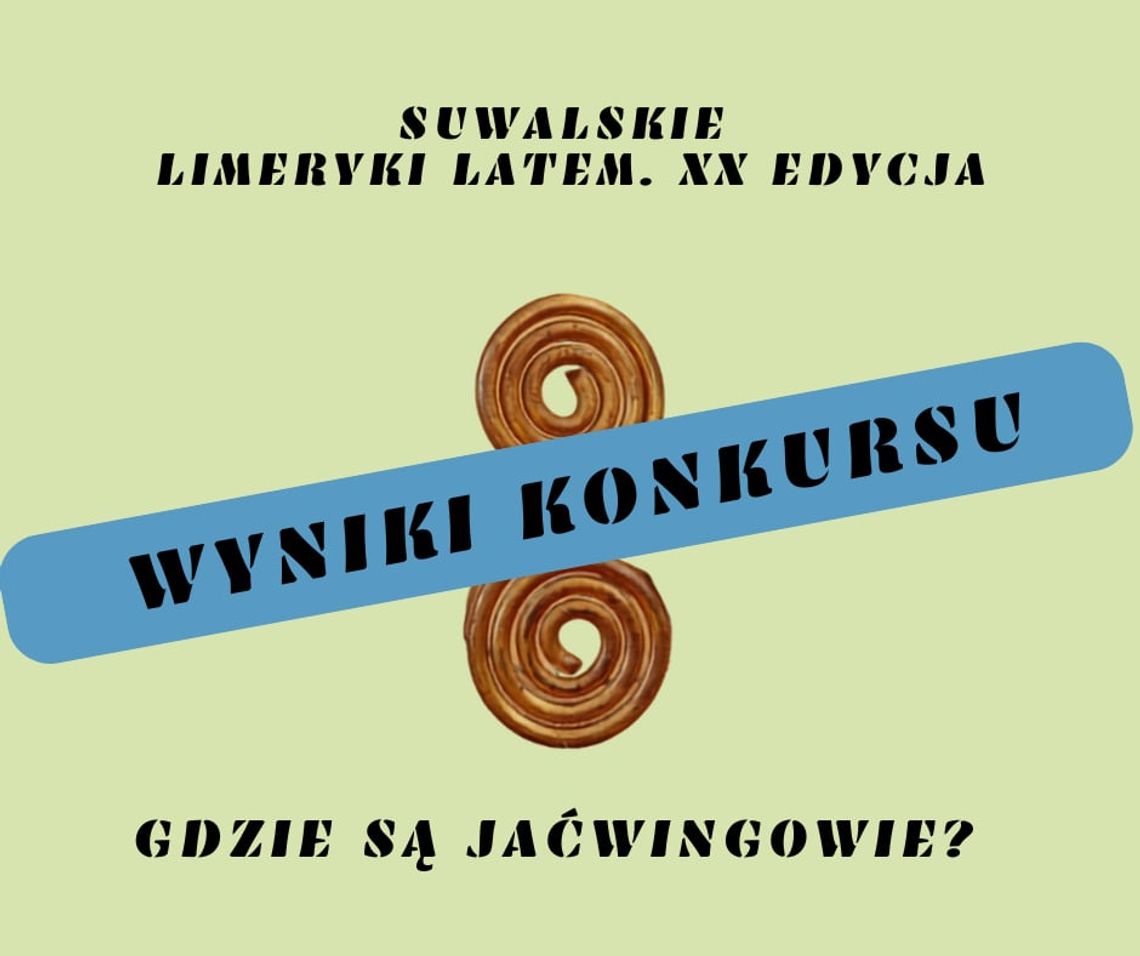 XX edycja Suwalskich Limeryków Latem rozstrzygnięta. Laureatów poznamy podczas Dni Suwałk