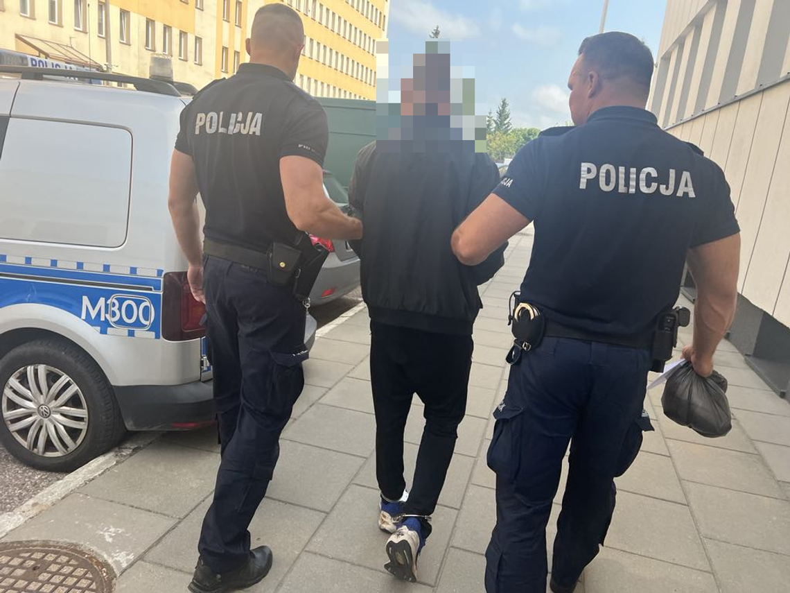 Z nożem na 15-latka. 24-latek z Suwałk trafił do aresztu