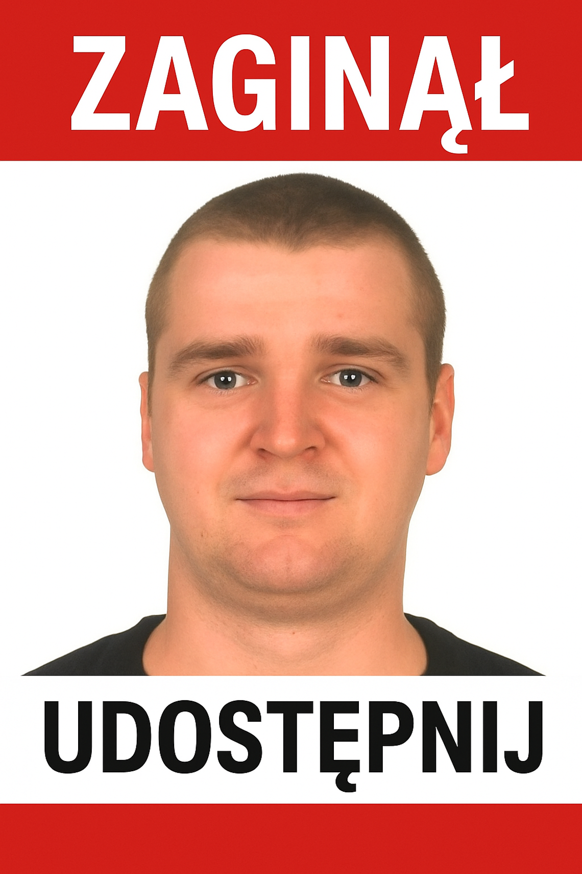 Zaginął 29-letni mężczyzna. Policja prosi o pomoc