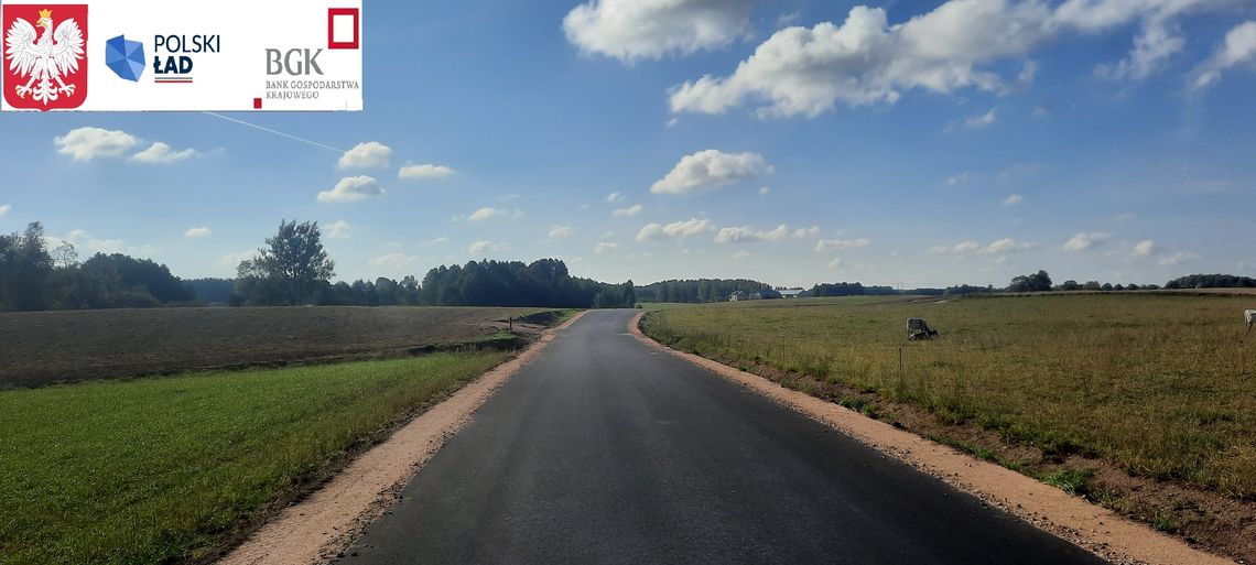 🚧 Zakończono przebudowę drogi w Trzcianem! Ponad 1,9 km nowej nawierzchni już gotowe 🚧 Zakończono przebudowę drogi w Trzcianem! Ponad 1,9 km nowej nawierzchni już gotowe