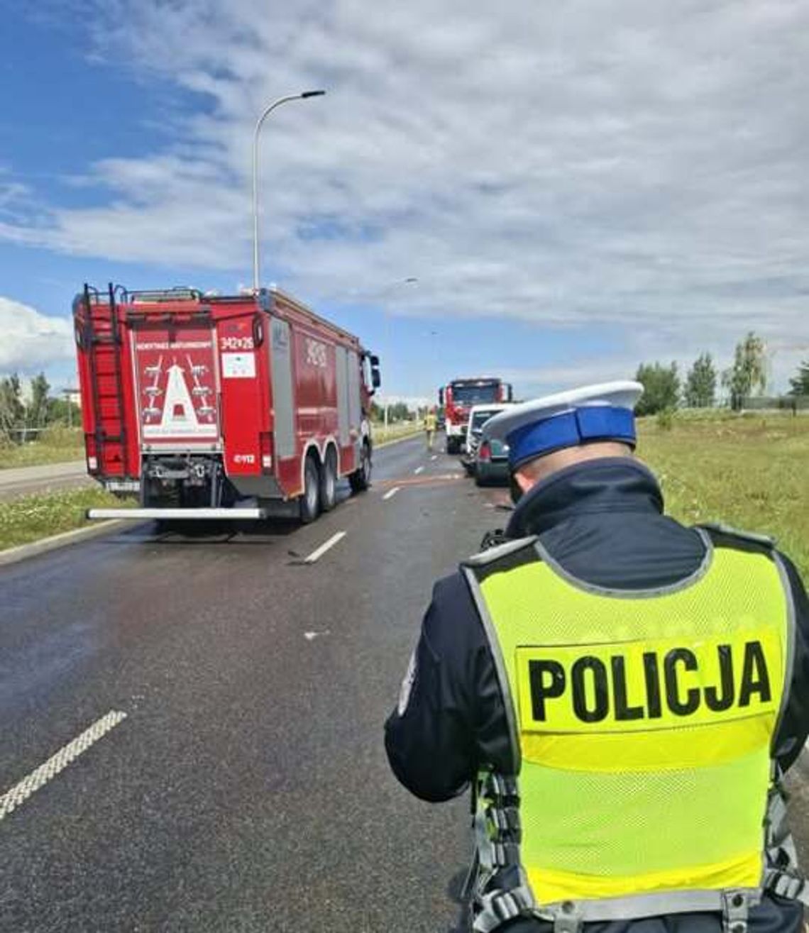 Zdarzenie drogowe na ul. Pileckiego w Suwałkach. Dwie osoby trafiły do szpitala Zdarzenie drogowe na ul. Pileckiego w Suwałkach. Dwie osoby trafiły do szpitala