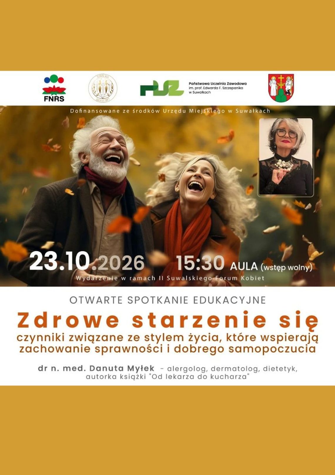 „Zdrowe starzenie się” – wydarzenie w PUZ w Suwałkach „Zdrowe starzenie się” – wydarzenie w PUZ w Suwałkach