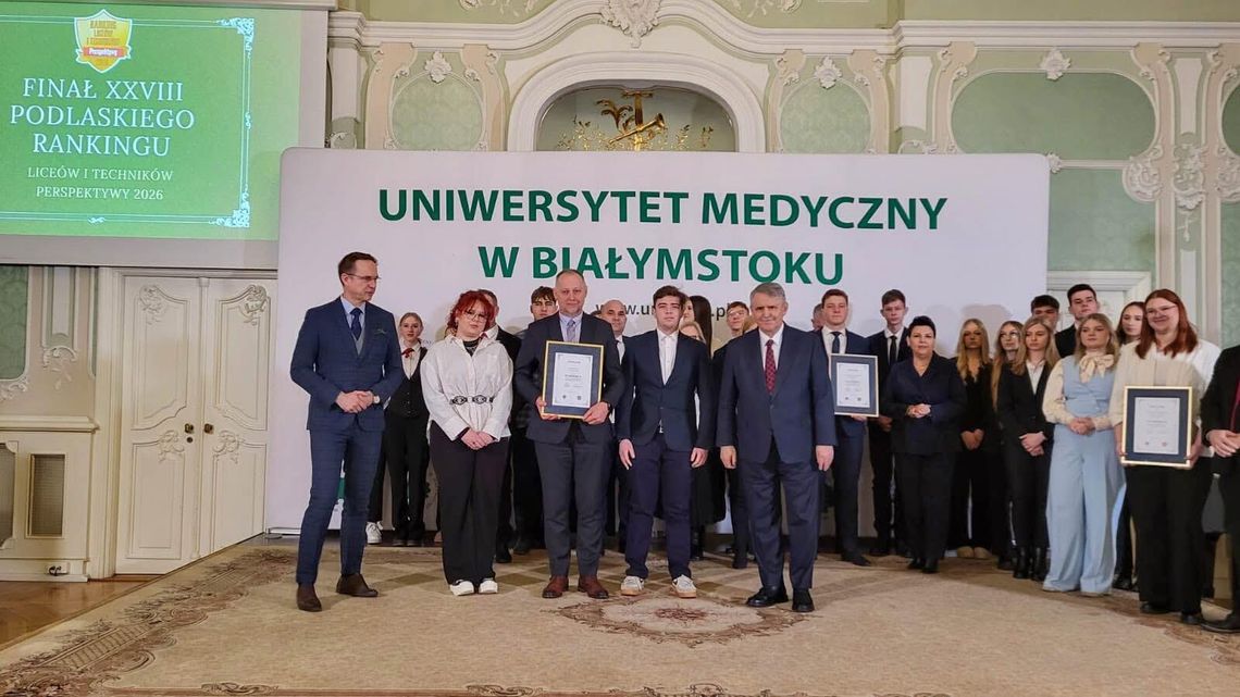 Zespół Szkół Technicznych w Suwałkach w ścisłej czołówce najlepszych techników w Polsce