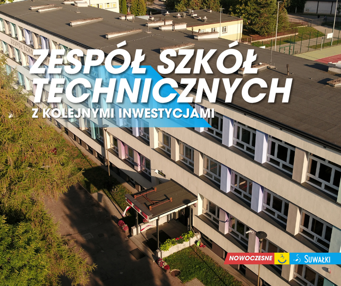 Zespół Szkół Technicznych w Suwałkach zostanie rozbudowany. Miasto podpisało umowę na ponad 3 mln zł Zespół Szkół Technicznych w Suwałkach zostanie rozbudowany. Miasto podpisało umowę na ponad 3 mln zł