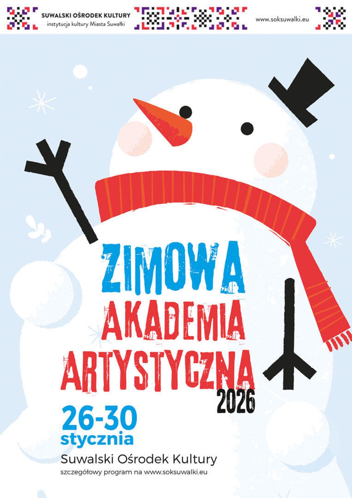 Zimowa Akademia Artystyczna w Suwalskim Ośrodku Kultury