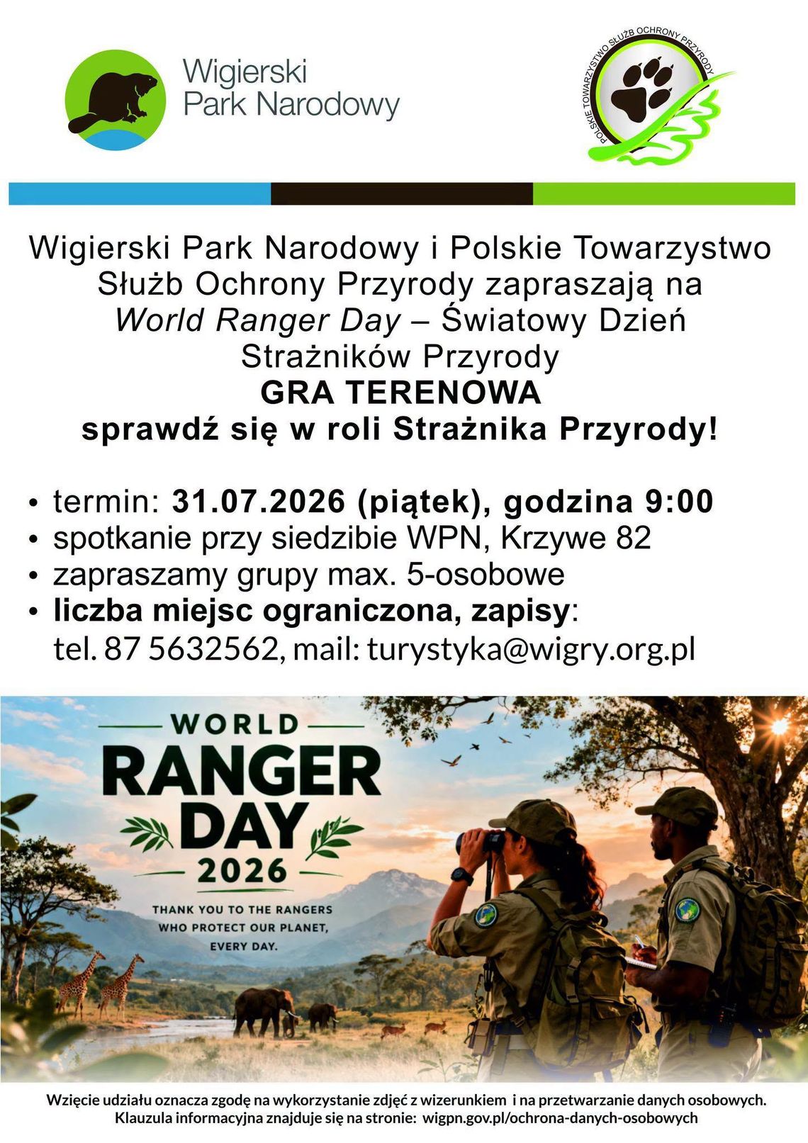 Zostań Strażnikiem Przyrody! Wigierski Park Narodowy zaprasza na wyjątkową grę terenową Zostań Strażnikiem Przyrody! Wigierski Park Narodowy zaprasza na wyjątkową grę terenową