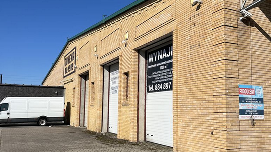 Budynek hala magazyn 1000m2 wynajem Suwałki ul. Szkolna 8b 7000zł