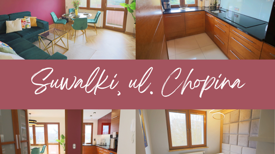 Komfortowe mieszkanie 48 m² w świetnej lokalizacji – Suwałki, ul. Chopina Komfortowe mieszkanie 48 m² w świetnej lokalizacji – Suwałki, ul. Chopina