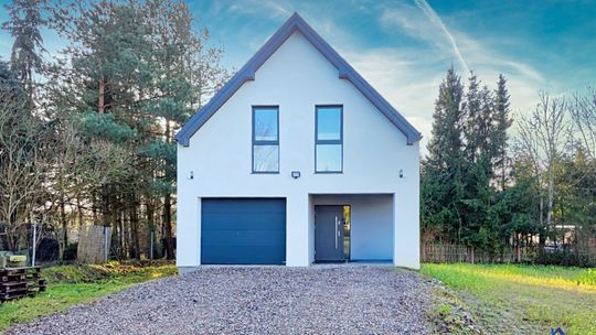 Krzywe, gm. Suwałki - Dom jednorodzinny z projektu MIŁY 1A