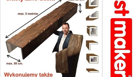 Na wymiar - Maskowanice belki rustykalne styropianowe - Maskownica prosto od producenta