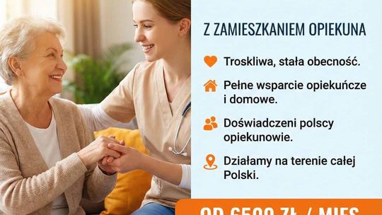 Oferujemy opiekę seniora z zamieszkaniem - firma opiekuńcza Oferujemy opiekę seniora z zamieszkaniem - firma opiekuńcza