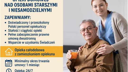 Opieka Seniora 24h w domu - Zamów Opiekunkę Suwałki Całe Podlaskie/ Opiekunka 24h
