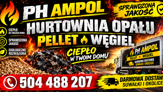 🔥 PELLET I WĘGIEL – PRZYGOTUJ SIĘ NA SEZON GRZEWCZY!