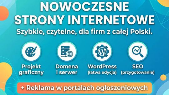 Strony internetowe dla firm + wsparcie reklamowe na portalach ogłoszeniowych Strony internetowe dla firm + wsparcie reklamowe na portalach ogłoszeniowych
