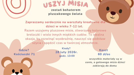 Warsztaty z szycia Misiów