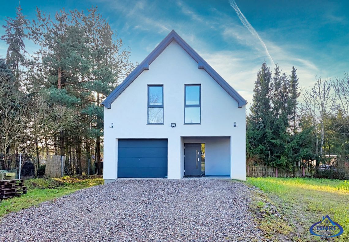 Krzywe, gm. Suwałki - Dom jednorodzinny z projektu MIŁY 1A