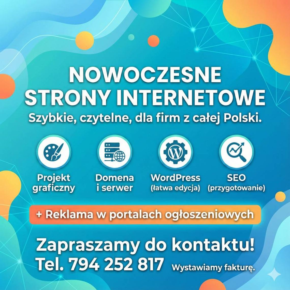 Strona internetowa już od 590 zł - BEZ PRZEPŁACANIA! + DODAWANIE OGŁOSZEŃ